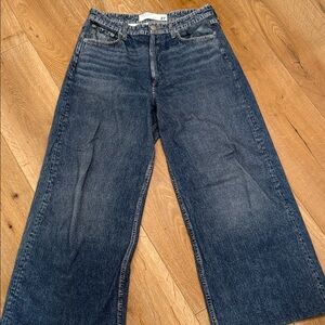Rag and Bone Size 27 Wide-Leg “sweatpant feel”Womens Blue Jeans